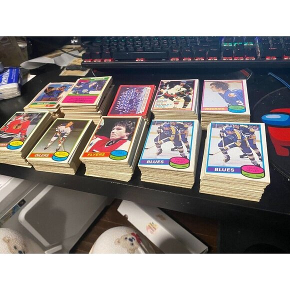 Vintage 1970s-80s Opc Hockey Card Lot O-Pee-Chee NHL GOOD CONDITION 400+ CARDS - Picture 3 of 16